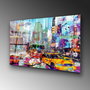 Wallity Pintura Decorativa de Vidrio Templado Multicolor 70 x 100 cm
